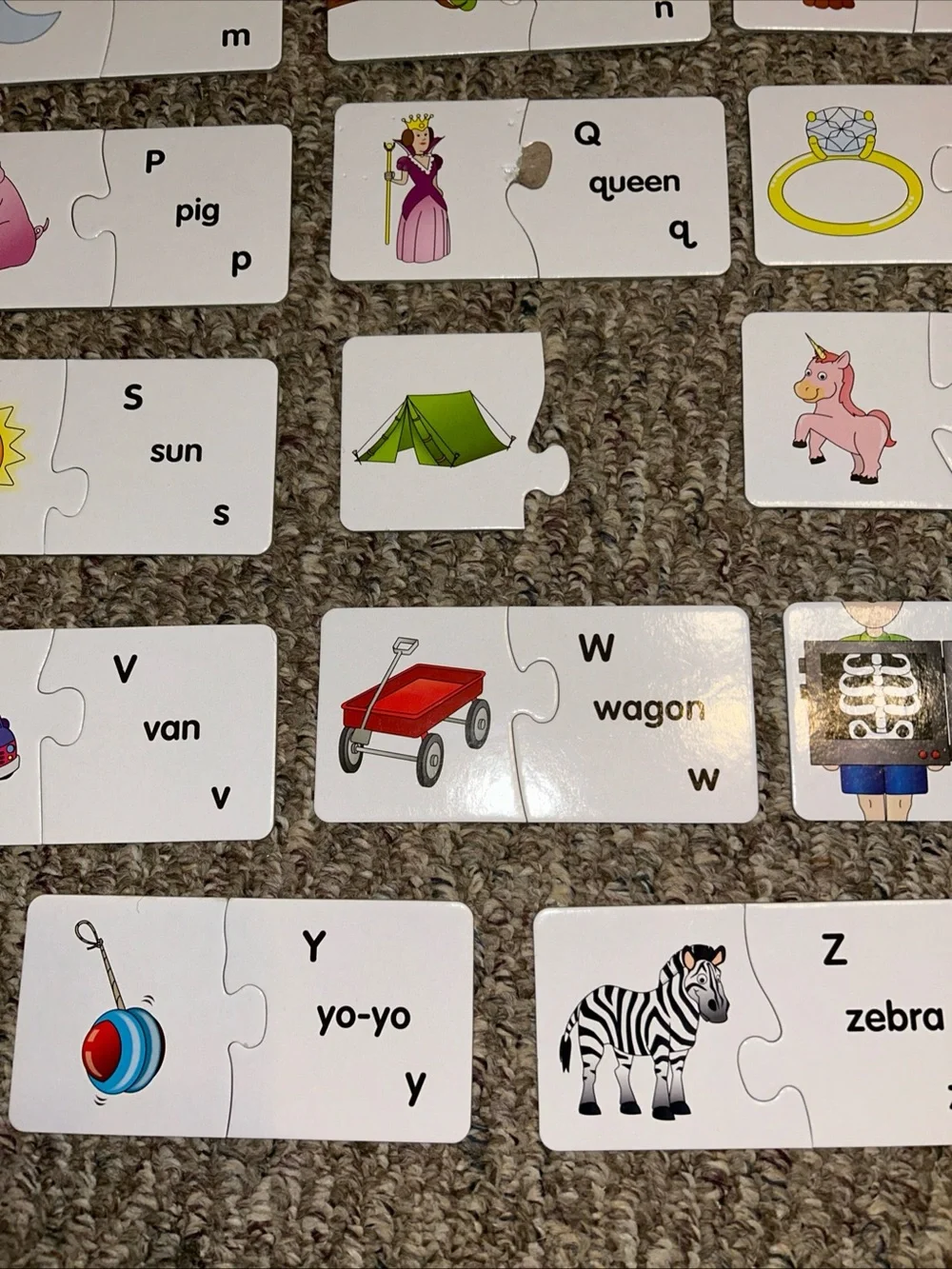 ABC’s 26 Self-Correcting Puzzle Sets, 2017, *Almost Complete*